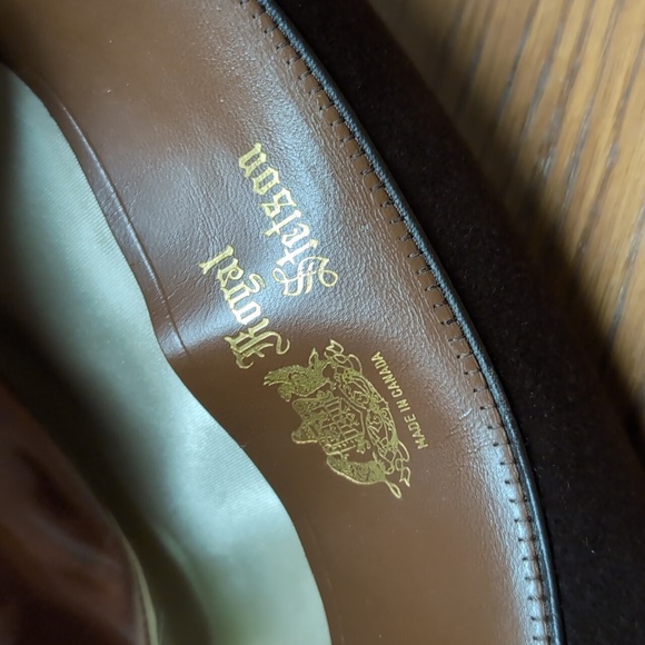 Royal Stetson Dark Brown Fedora Hat - Picture 3 of 7